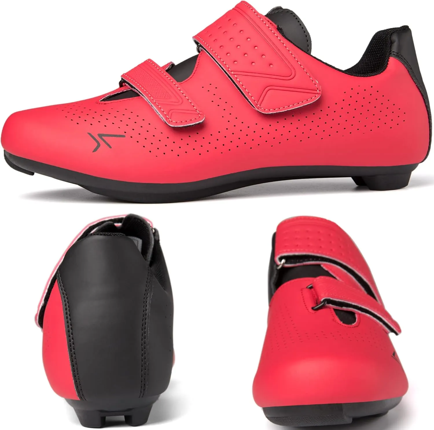 Mens Womens Cycling Shoes Compatible with Peloton Road Bike Riding Bicycle Pre-Installed Delta Cleats