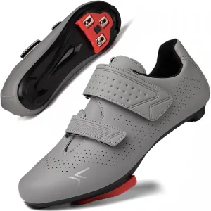 Mens Womens Cycling Shoes Compatible with Peloton Road Bike Riding Bicycle Pre-Installed Delta Cleats