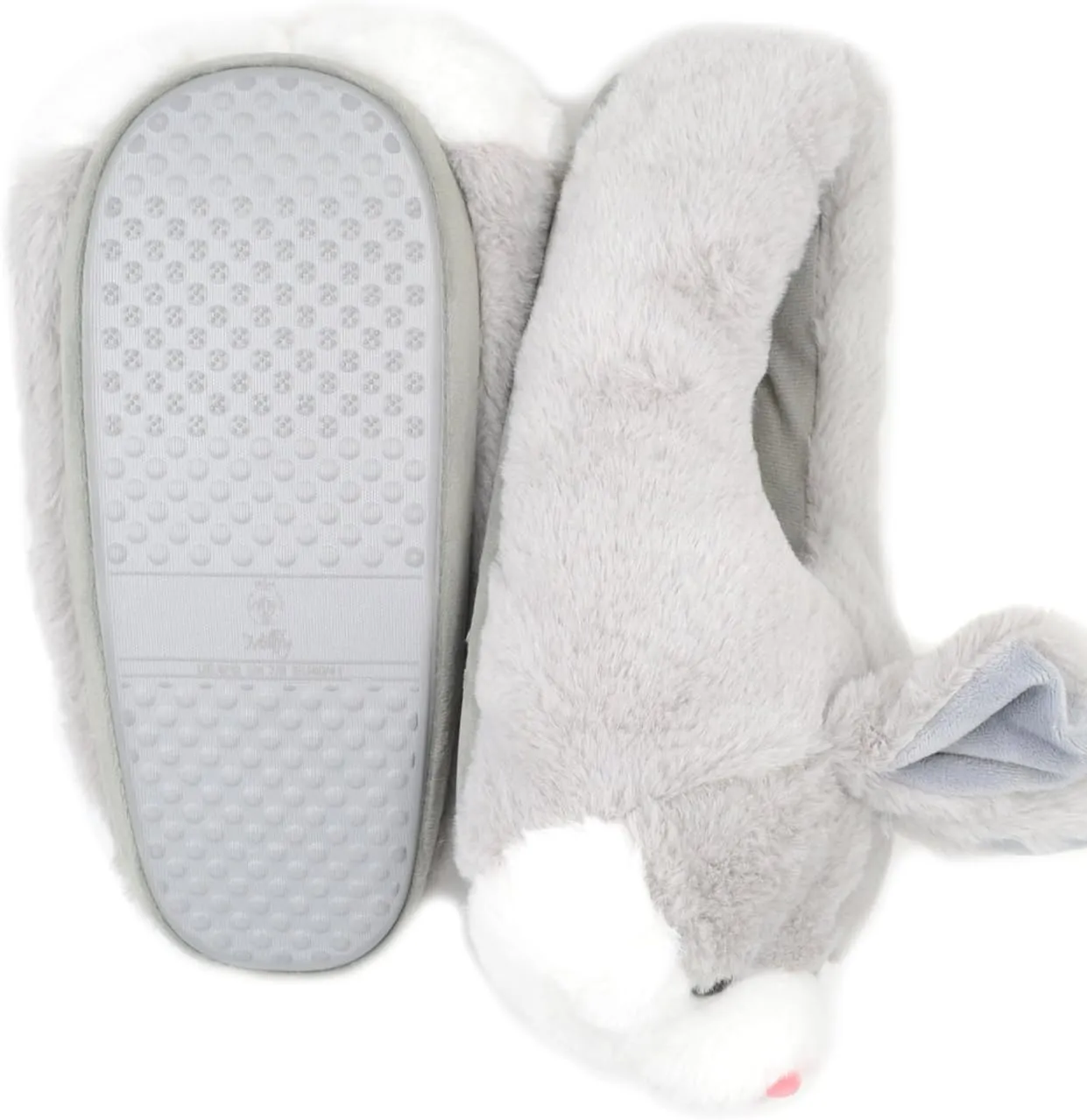 Millffy Bunny Slippers for Women Warm Funny Slippers House Shoes Rabbit Plush Slippers
