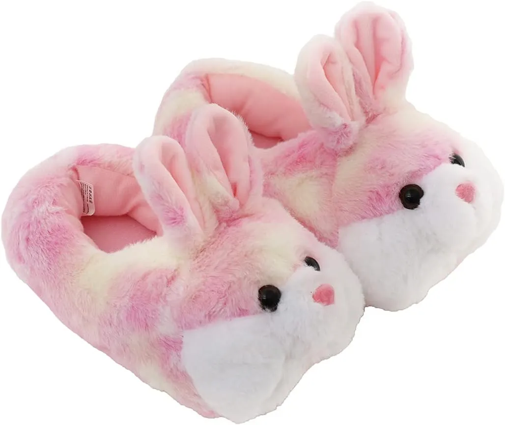 Millffy Bunny Slippers for Women Warm Funny Slippers House Shoes Rabbit Plush Slippers