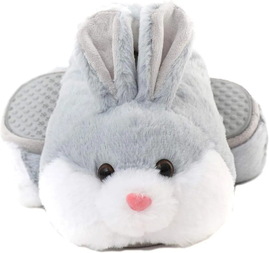 Millffy Bunny Slippers for Women Warm Funny Slippers House Shoes Rabbit Plush Slippers