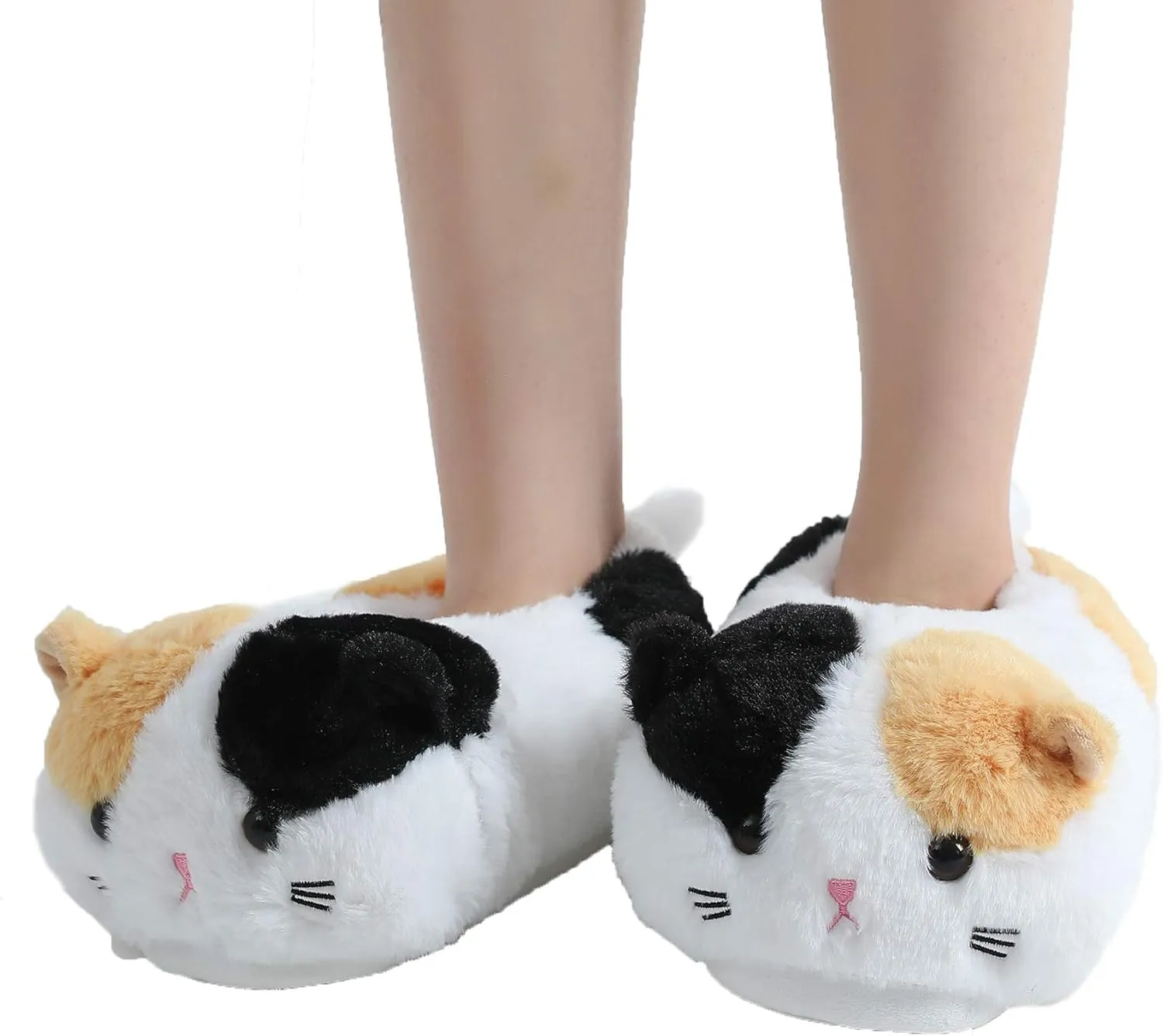 Millffy Bunny Slippers for Women Warm Funny Slippers House Shoes Rabbit Plush Slippers