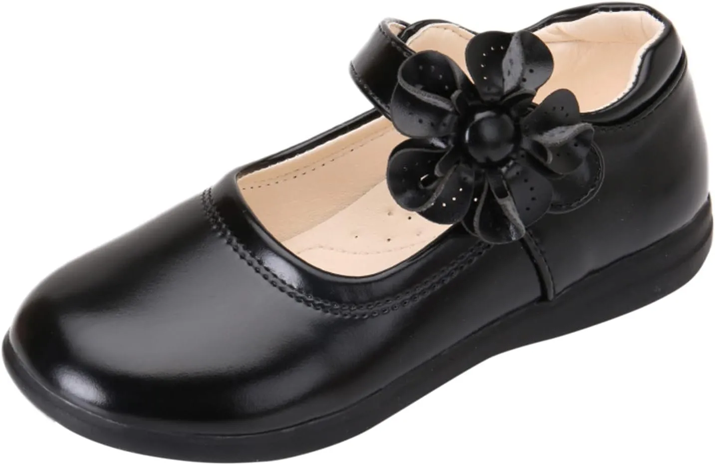 Newborn Shoes for Girls,Children Baby Girls Leather Flower Princess Shoes Soft Dance Shoes Kids Shoes