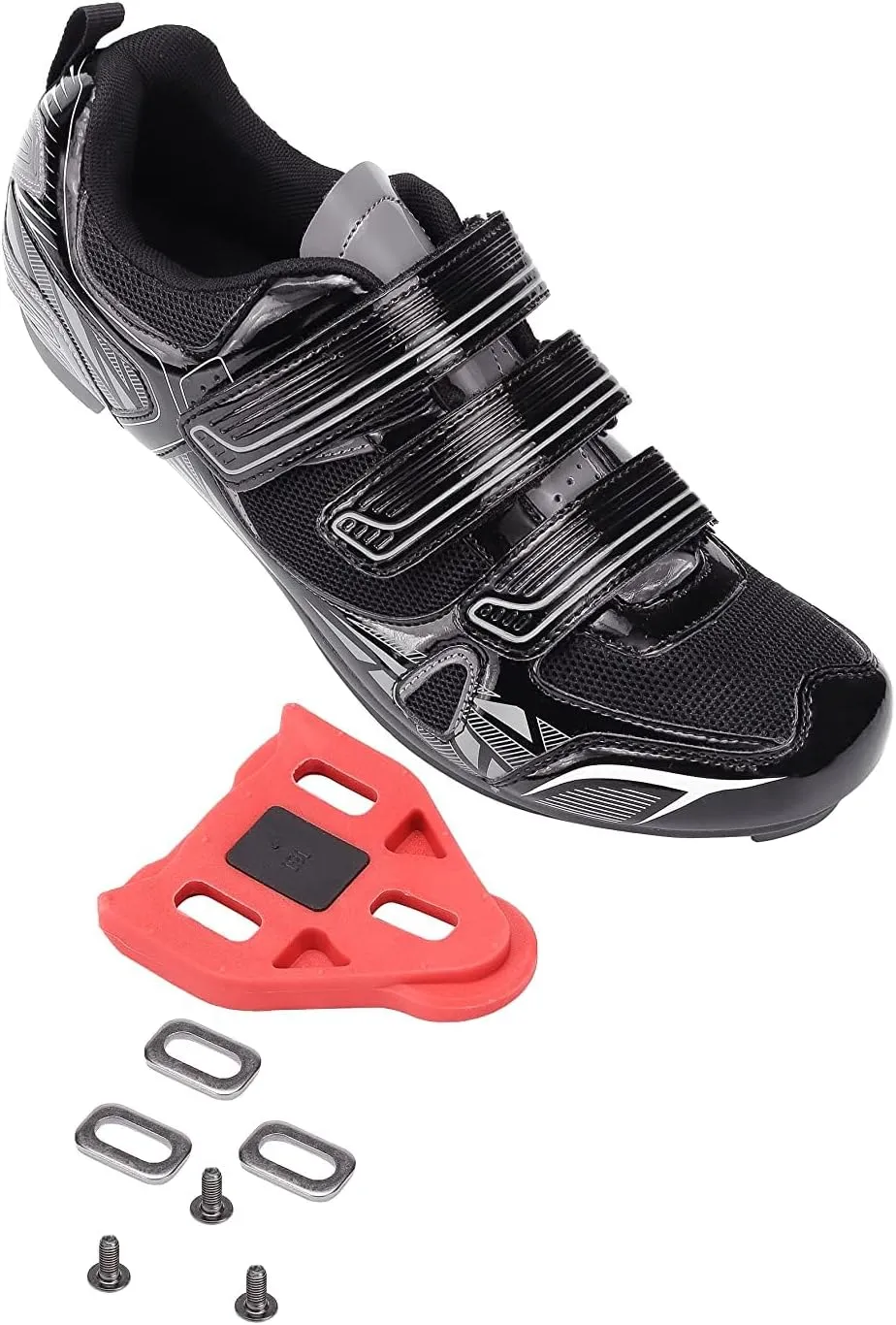 Patavinity Cycling Men's Shoes for Bike with Delta-Compatible Bike Cleats