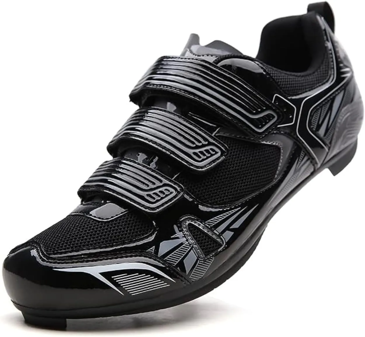 Patavinity Cycling Men's Shoes for Bike with Delta-Compatible Bike Cleats