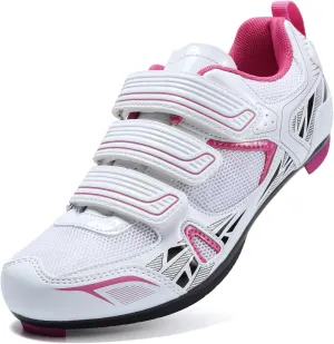 Patavinity Cycling Women Shoes for Bike and Bike  with Delta-Compatible Bike Cleats