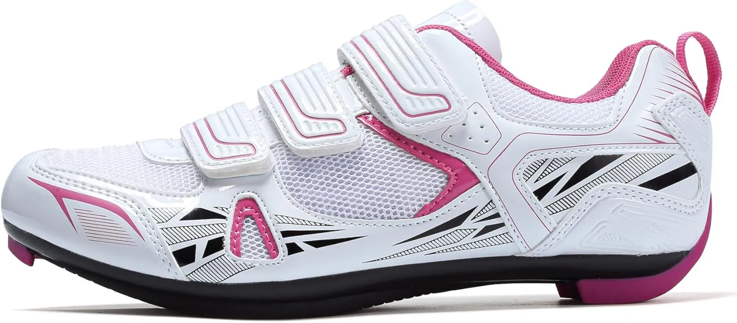 Patavinity Cycling Women Shoes for Bike and Bike  with Delta-Compatible Bike Cleats