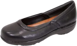 Peerage Vicky Women Wide Width Casual Comfort Leather Loafers