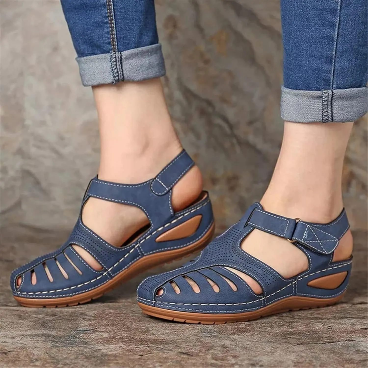 SBGMoSJ Orthopedic Sandals for Men Plantar Fasciitis Best Walking Sandals for Women Travel Dressy Wide Low Wedges for Women Evening Best Mens Flip Flops Black Platform Sandals Nude Heel Sandals