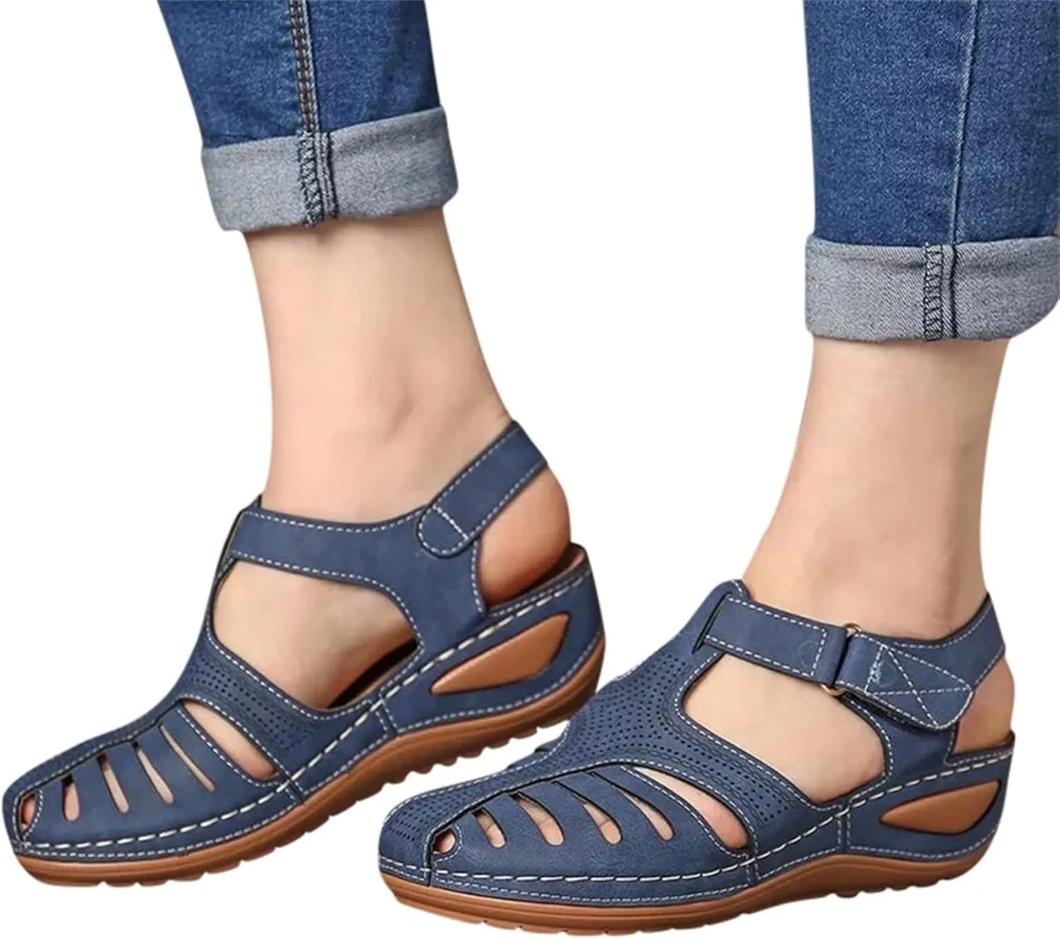 SBGMoSJ Orthopedic Sandals for Men Plantar Fasciitis Best Walking Sandals for Women Travel Dressy Wide Low Wedges for Women Evening Best Mens Flip Flops Black Platform Sandals Nude Heel Sandals
