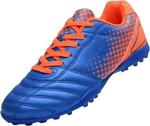 School Shoes for Girls Kids Youth Football Cleats Training Shoes Boys Girls Soccer Cleats Lace Up Cleats(Little Kid/Big