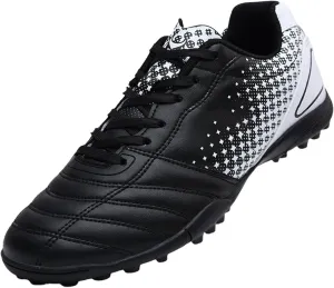 School Shoes for Girls Kids Youth Football Cleats Training Shoes Boys Girls Soccer Cleats Lace Up Cleats(Little Kid/Big