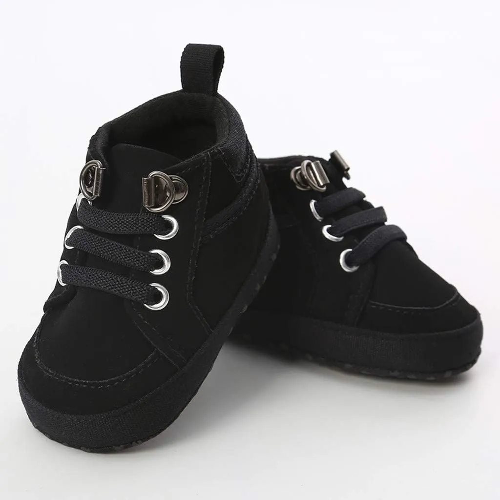 Shoes for Girls Cross-Tied Shoes Solid Toddler Walkers Shoes Baby Kid Fashion First Girl Boys 5t Shoes Girl
