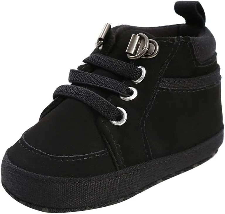 Shoes for Girls Cross-Tied Shoes Solid Toddler Walkers Shoes Baby Kid Fashion First Girl Boys 5t Shoes Girl