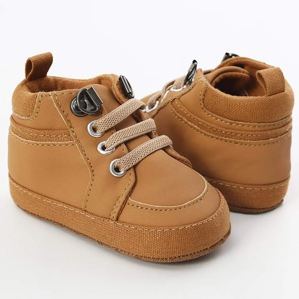 Shoes for Girls Cross-Tied Shoes Solid Toddler Walkers Shoes Baby Kid Fashion First Girl Boys 5t Shoes Girl