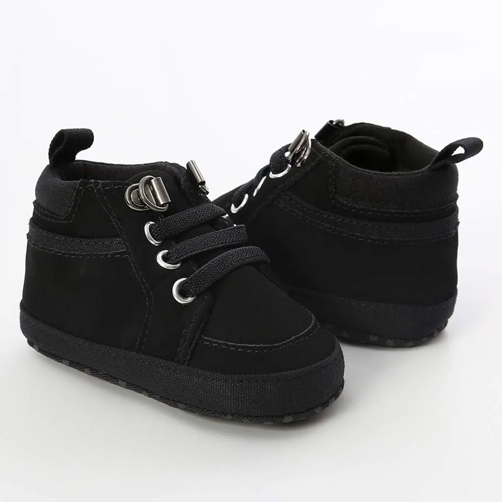 Shoes for Girls Cross-Tied Shoes Solid Toddler Walkers Shoes Baby Kid Fashion First Girl Boys 5t Shoes Girl