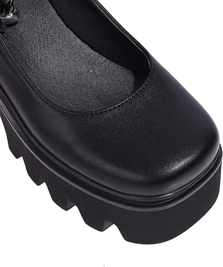 SO SIMPOK Women's Goth Patent Leather Pumps Sweet Party Lolita Mary Janes Platform Gift…
