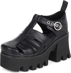 SO SIMPOK Women's Goth Patent Leather Pumps Sweet Party Lolita Mary Janes Platform Gift…