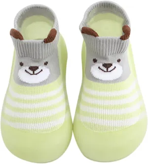 Sock Shoes for Kids Duck Boots Toddler Slip On Sneakers Non-Slip Rubber Sole B aby First Walking Shoes Lightweight