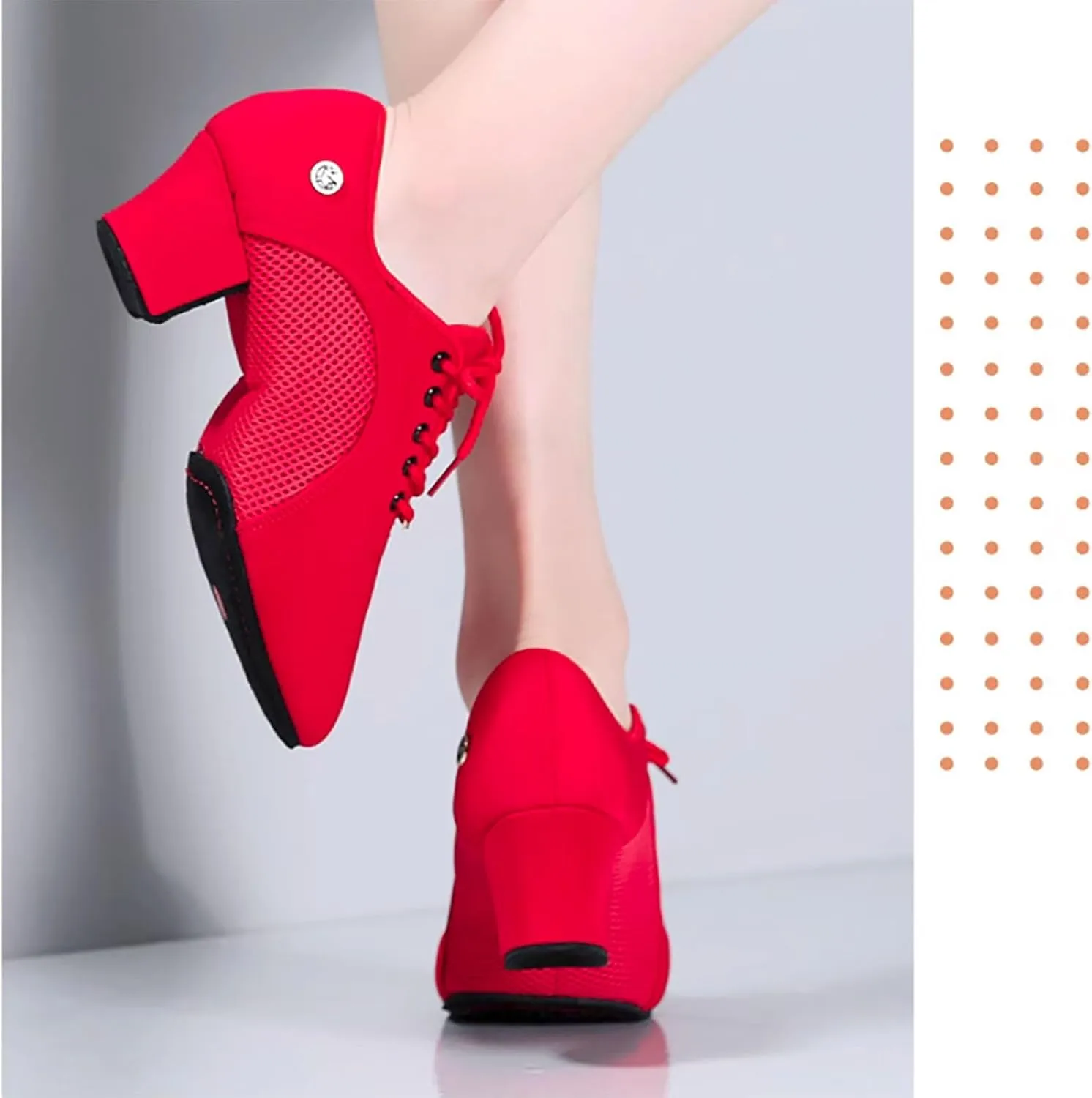 SWDZM Men&Women Ballroom Dance Shoes Closed Toe Latin Salsa Practice Dancer Modern Performance Dancing Shoes