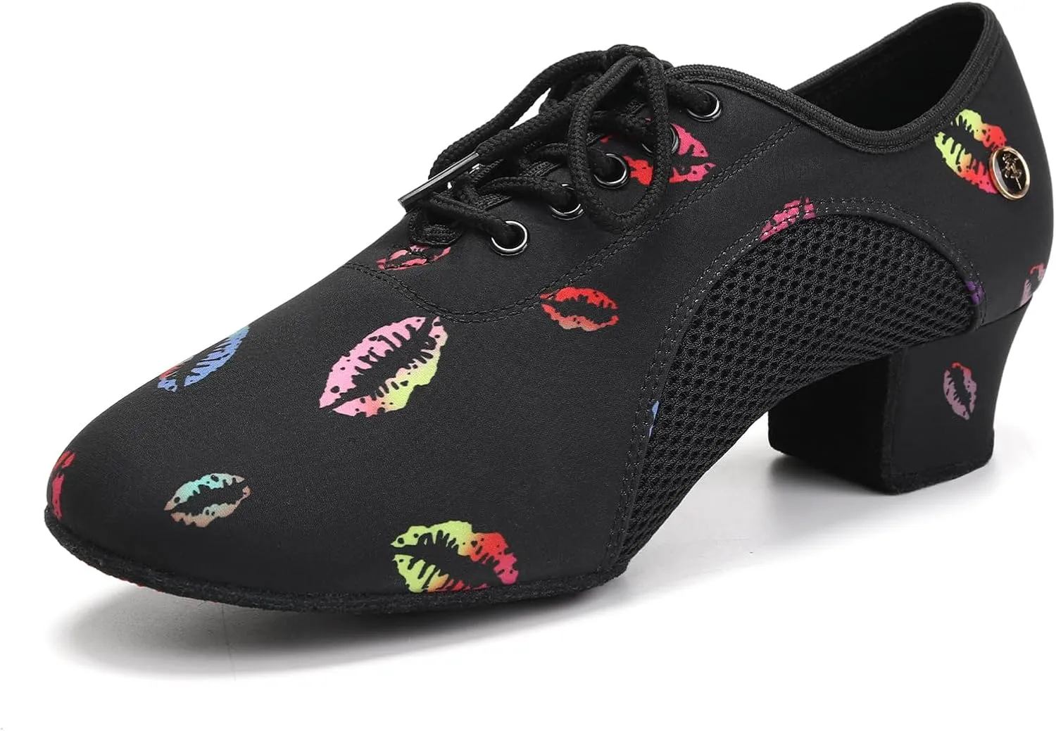 SWDZM Men&Women Ballroom Dance Shoes Closed Toe Latin Salsa Practice Dancer Modern Performance Dancing Shoes