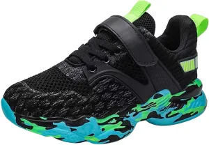 Tennis Shoes Boys Kids Basketball Shoes Girls Lightweight Athletic Running Shoes Breathable School Sports Shoes Sneakers