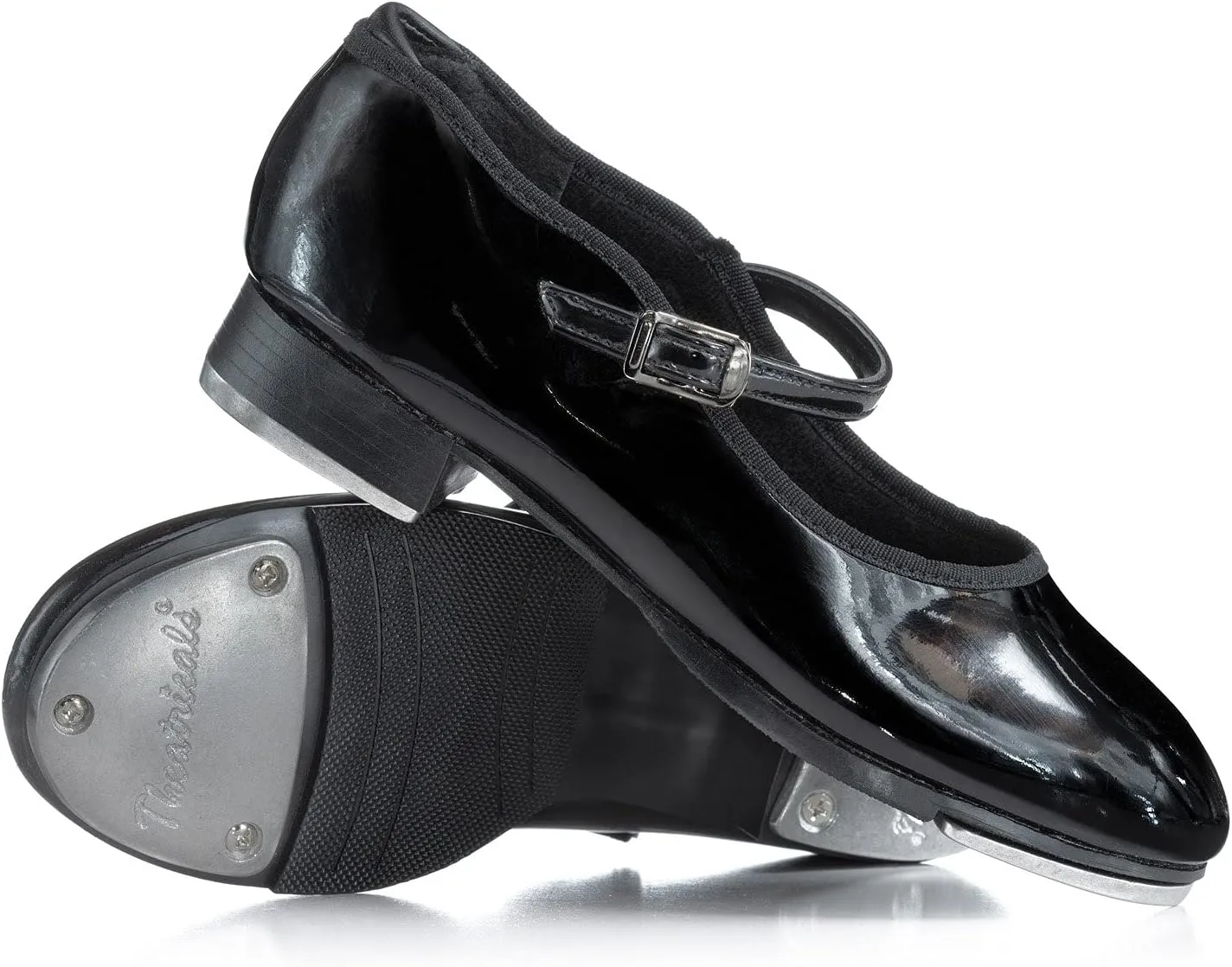 Theatricals Girls TapRite Molded Tap Slide Buckle Tap Shoes