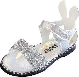 Toddler Bear Slippers Toddler Little Girl Dress Sandals Shoes Casual Slip On Shower Flip Flops for Girls