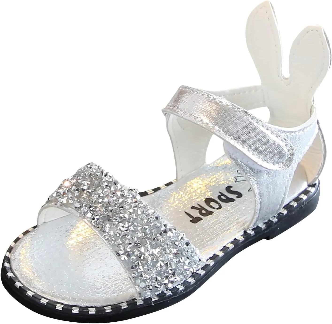 Toddler Bear Slippers Toddler Little Girl Dress Sandals Shoes Casual Slip On Shower Flip Flops for Girls