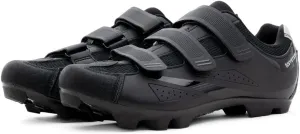 Tommaso Montagna Mens Mountain Biking Shoes—Indoor Cycling Shoes Men—Mountain Bike Shoes for SPD—Mountain Bike Shoes Men—SPD Cycling Shoes—Gravel Bike Shoes—No Cleats Installed.