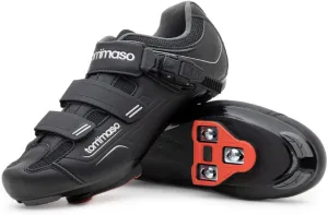 Tommaso Strada Mens SPD & Peloton Shoes—Ready-to-Ride with Peloton Delta Cleat or SPD Cleats for Road Bicycles & Most Indoor Bikes—Explore Vareity Cycling Shoes & Bike Accessories.