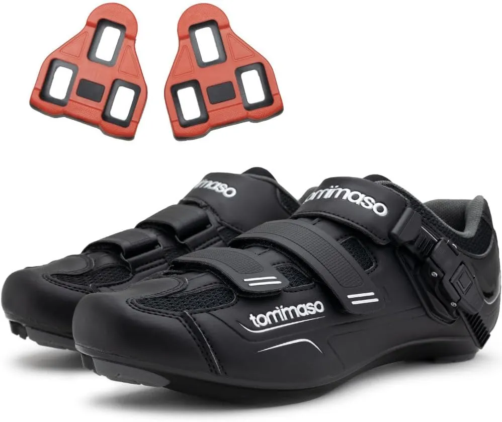 Tommaso Strada Mens SPD & Peloton Shoes—Ready-to-Ride with Peloton Delta Cleat or SPD Cleats for Road Bicycles & Most Indoor Bikes—Explore Vareity Cycling Shoes & Bike Accessories.