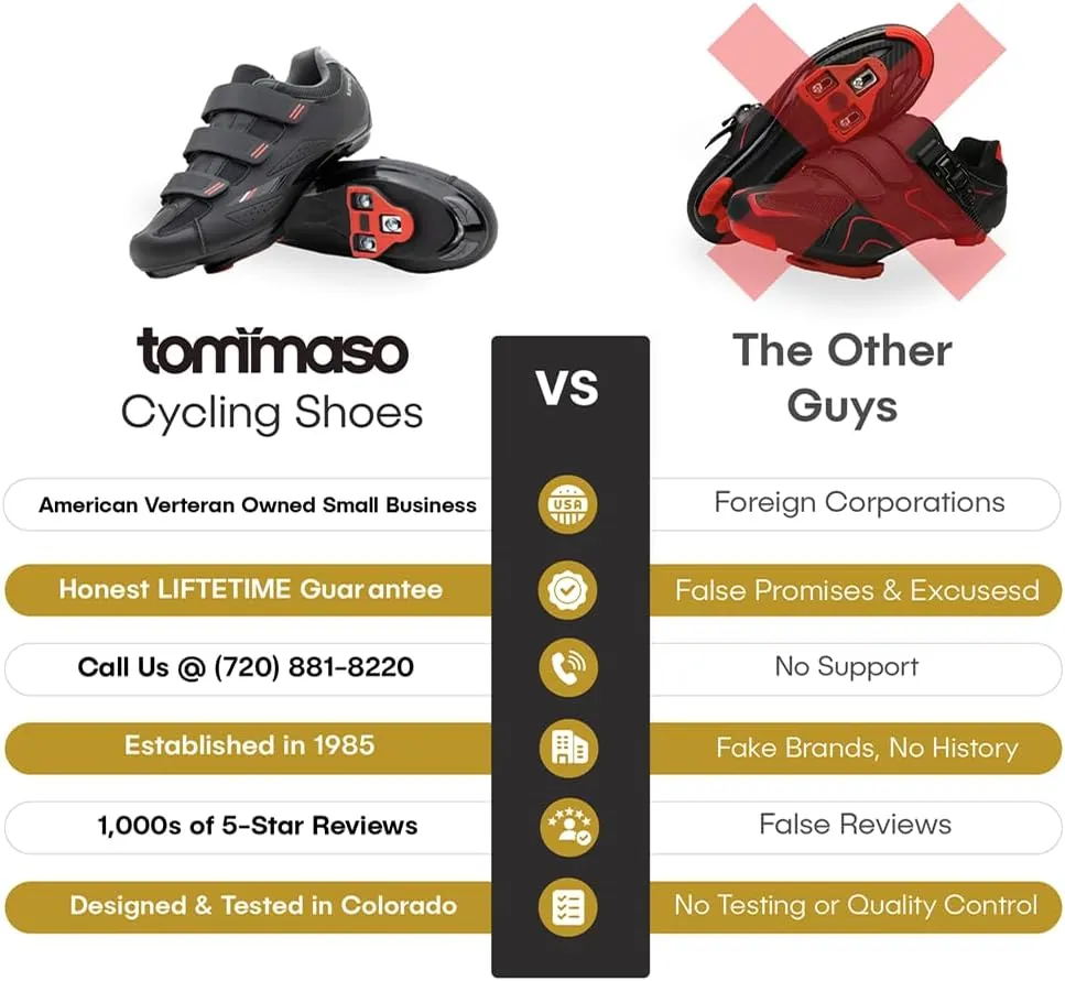 Tommaso Strada Mens SPD & Peloton Shoes—Ready-to-Ride with Peloton Delta Cleat or SPD Cleats for Road Bicycles & Most Indoor Bikes—Explore Vareity Cycling Shoes & Bike Accessories.