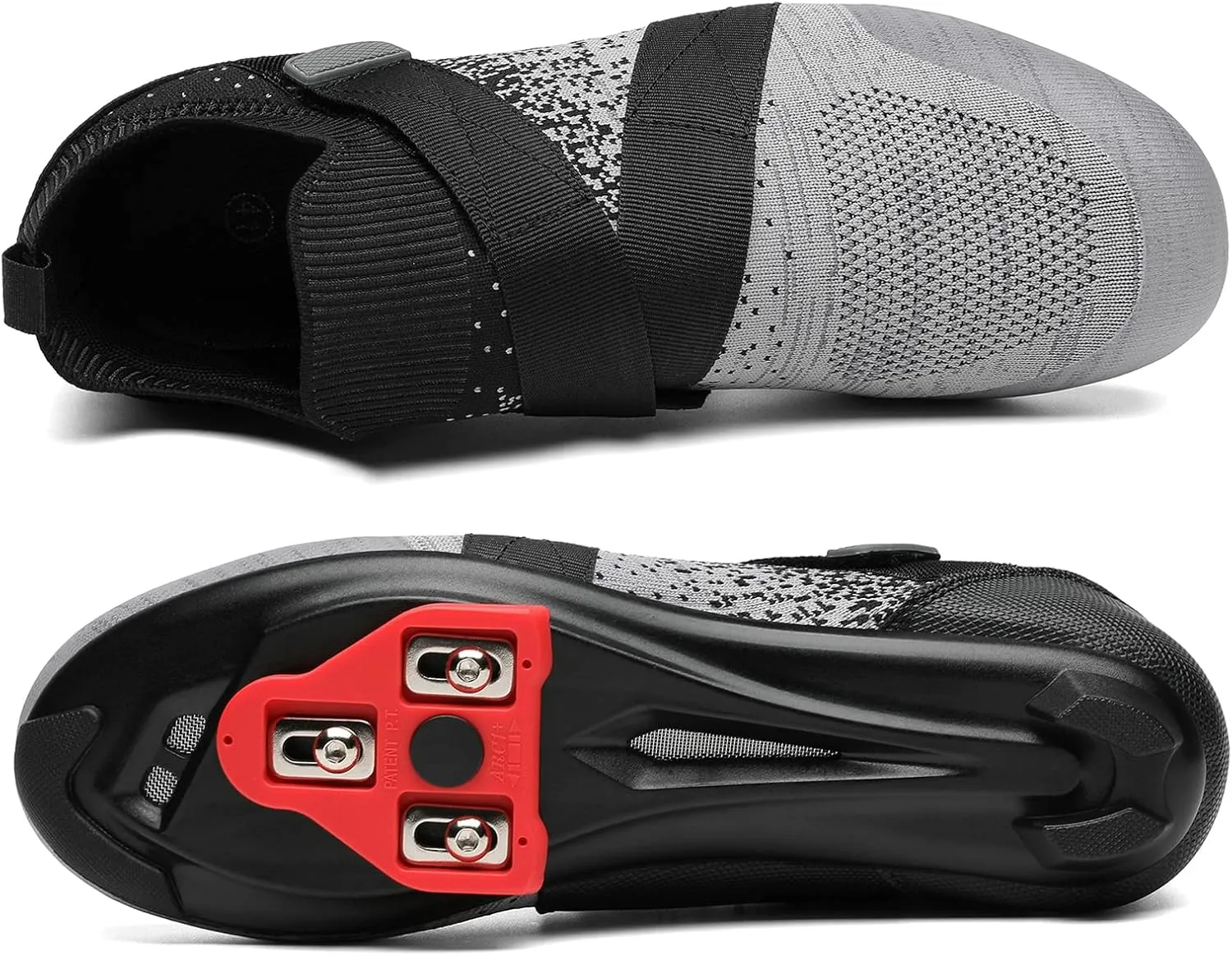 Unisex Cycling Shoes Compatible with Peloton Bike & SPD Indoor Road Riding Biking Bike Shoes with Delta Cleats Included for Men Women