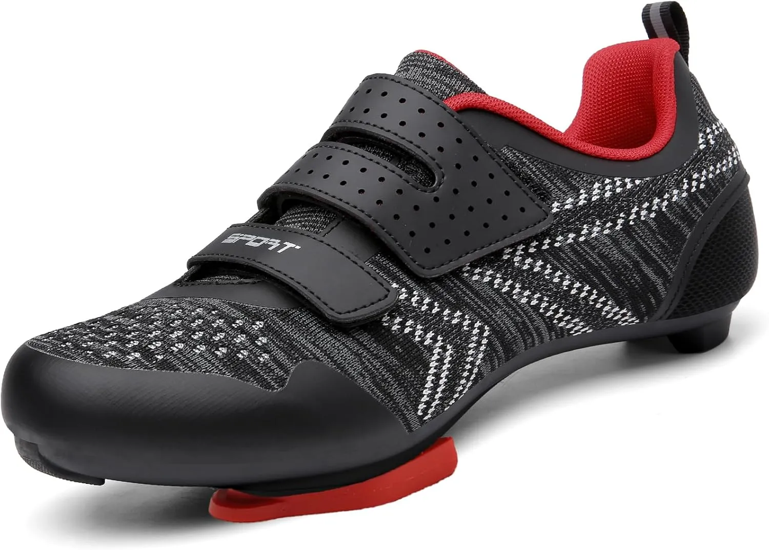 Unisex Cycling Shoes Compatible with Peloton Indoor Riding Road Bicycle with Delta Cleats Outdoor Pedal Bike Shoes