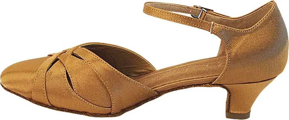 Very Fine Dance Shoes (Bundle of 5) Women's Ballroom Dance Shoes Salsa Latin Practice Sera3542EB 1.2" Heel