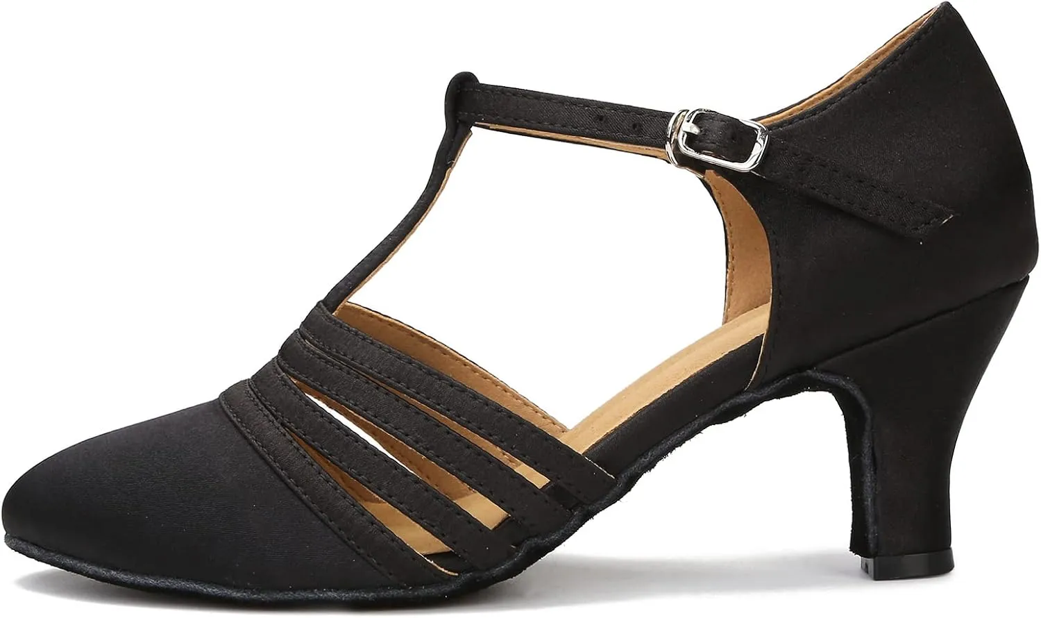 Women Ballroom Dance Shoes Closed Toe Dancing Shoes Latin Salsa Dance Shoes ZB12