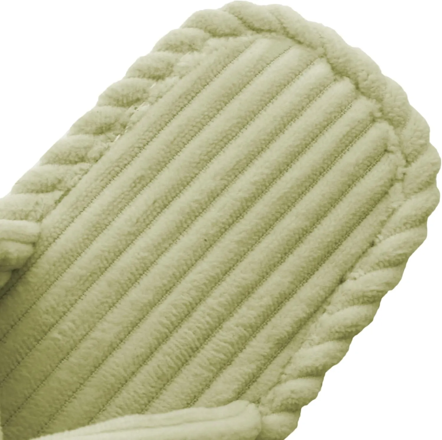 Women's Velvet Bow Slippers - Cozy Corduroy Indoor House Shoes with Anti-Slip Sole, Comfortable and Stylish Gift Slippers for Home and Bedroom