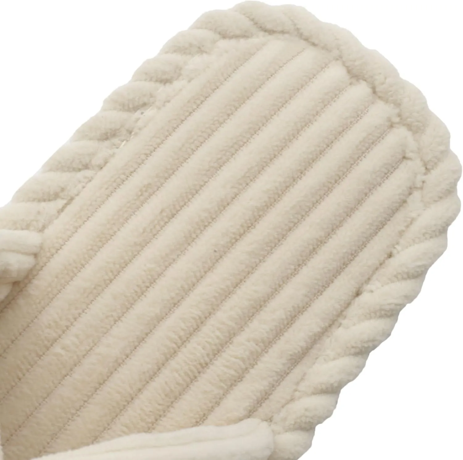 Women's Velvet Bow Slippers - Cozy Corduroy Indoor House Shoes with Anti-Slip Sole, Comfortable and Stylish Gift Slippers for Home and Bedroom
